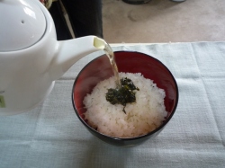 さっぱりお茶漬けー♪