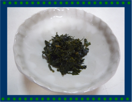 お茶殻で１品できる！お茶の佃煮♪